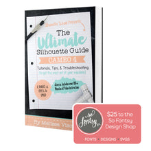 Load image into Gallery viewer, Silhouette CAMEO 4 guide Silhouette School