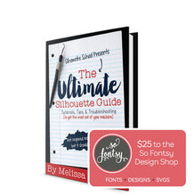Load image into Gallery viewer, The Ultimate Silhouette Guide eBook (Original for V3 Software)