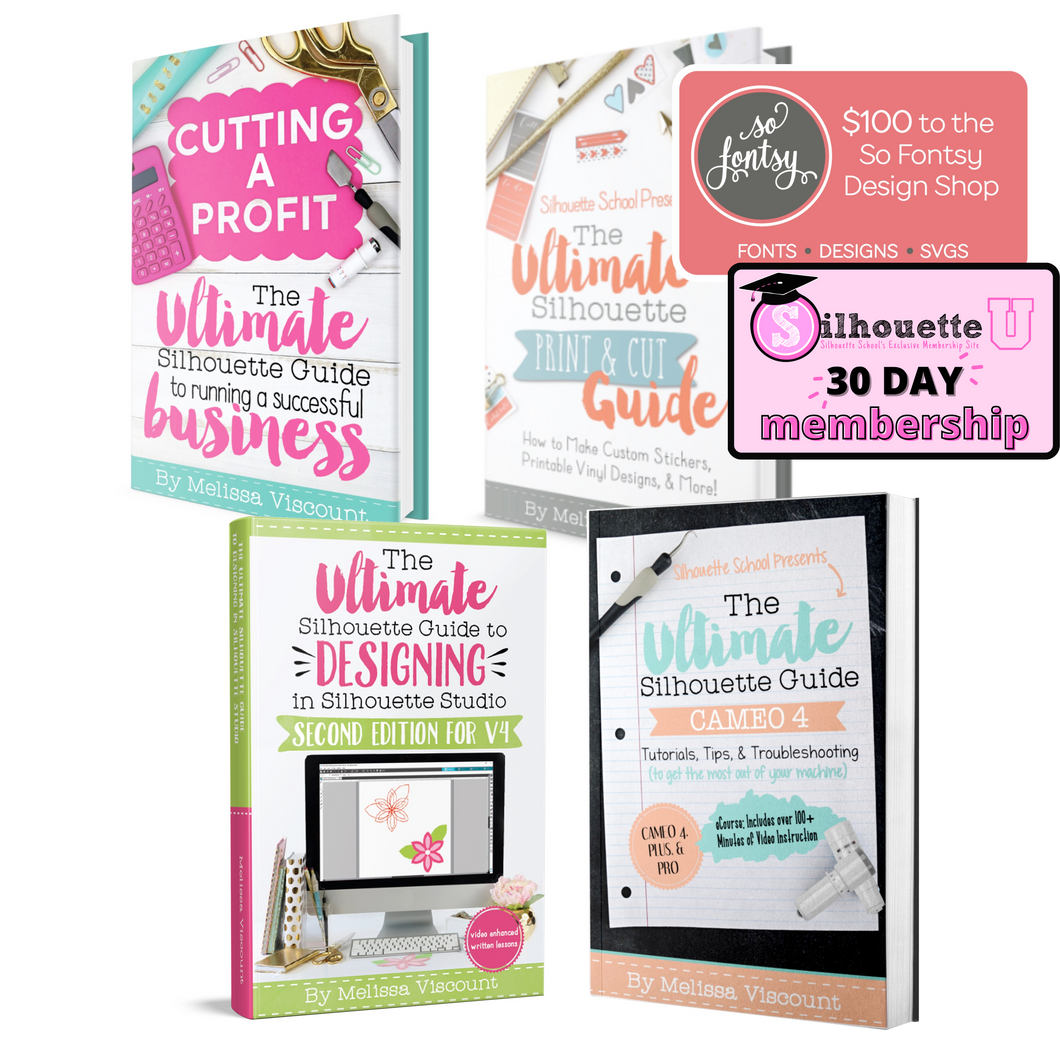The Complete Ultimate Silhouette Guide eBook Series (CAMEO 4)