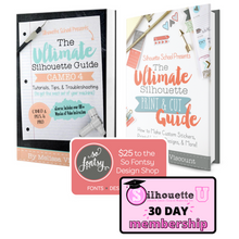 Load image into Gallery viewer, Ultimate Silhouette Print and Cut eBook Bundle (CAMEO 4)